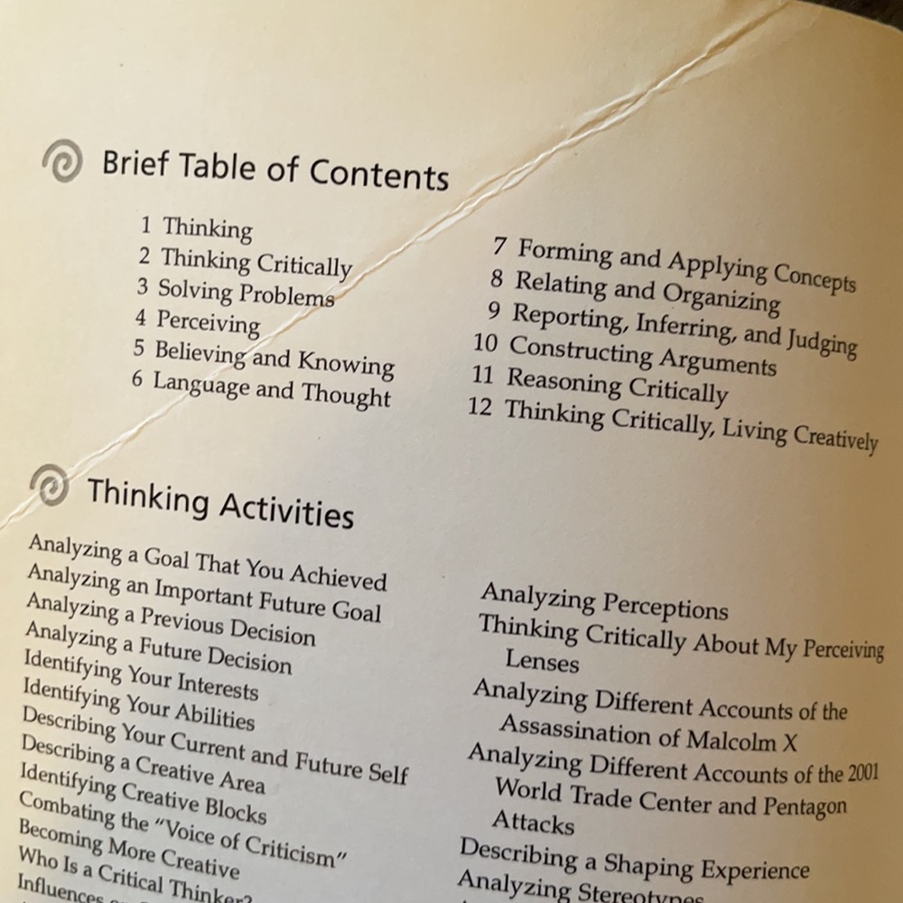 Thinking critically book - Picture 3 of 3